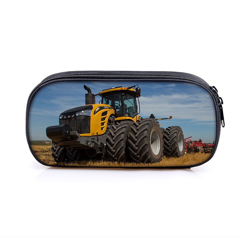 Bauernhof Traktor drucken Kosmetik fallen Bleistift Tasche Jungen Mädchen Stationäbetreffend Tasche freundlicher Schule fallen freundlicher Bleistift Kasten Schule Lieferungen Taschen