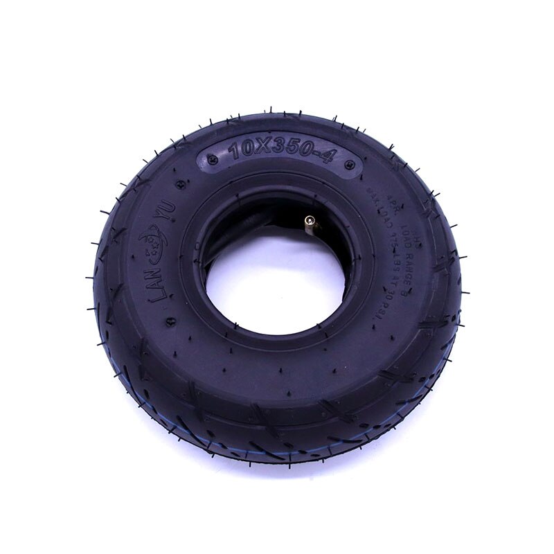 Motorsykkel goped bensin dekk 10 × 350-4 dekk til elektrisk scooter naturgummimateriale 4 " 4 tommers dekk