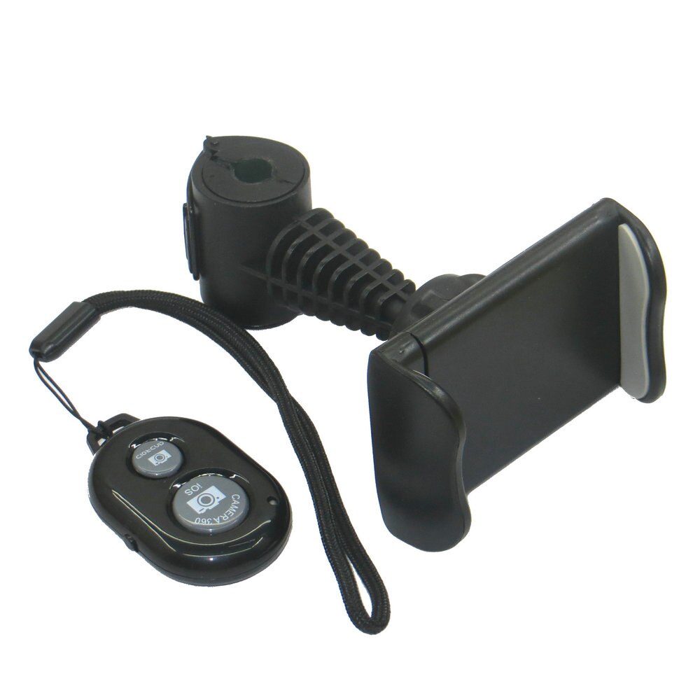 Golf Swing Holder Recorder with Camera Shutter Bluetooth Remote Control