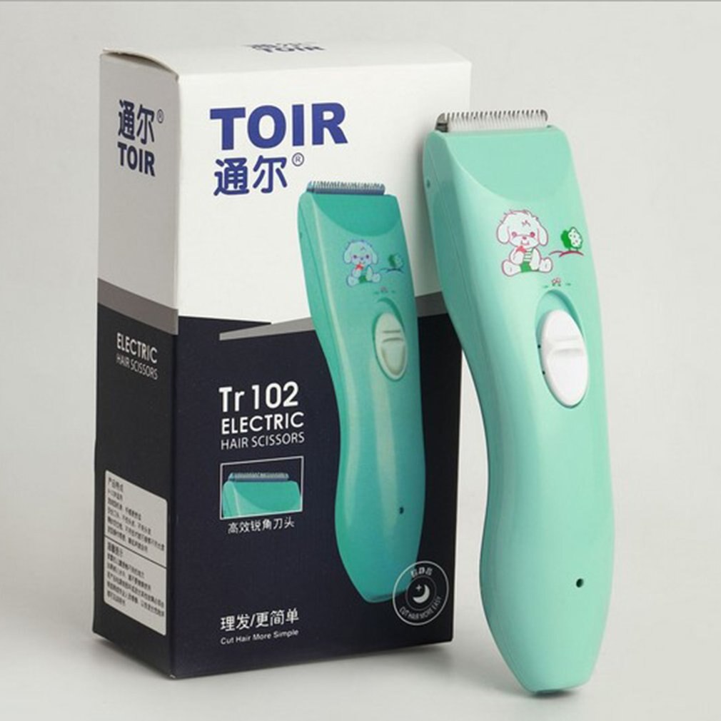 Outil électrique de coupe de cheveux de tondeuse à cheveux à faible bruit Usb chargeant le modèle de bande dessinée de moteur de puissance élevée pour des enfants