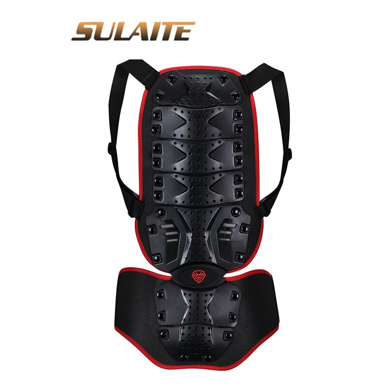 SULAITE Motorcycle Motorcross Bike Rock Climbing Cycling Back Protector Body Spine Armor S M L XL Size