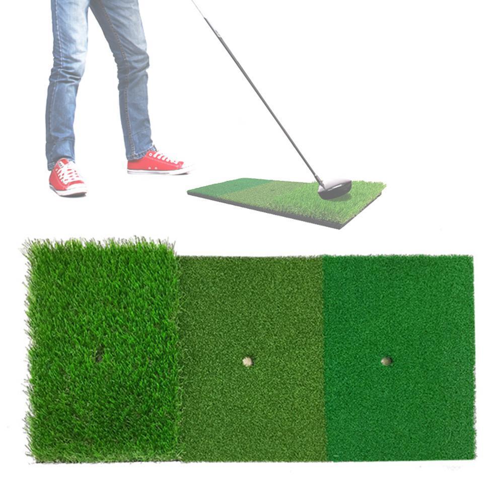 Golf trainingshulpmiddelen oefenmat kunstgras gras buiten achtertuin duurzaam slagmat 30*60cm mat pad golf rubberen pad trai  h6 j 1