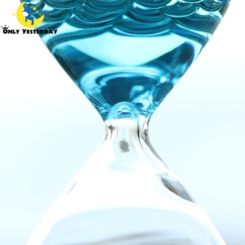 Liquid Droplets Hourglass Count Down Timer Sand Clock Timing Art Decorative Sandglass Home Decorations SL-QP