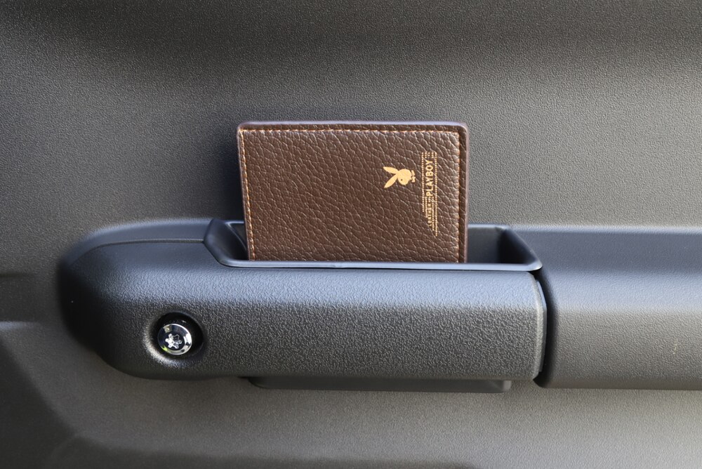 Jimny ABS car Front Interior Door Side Storage Box, Grab Tray Passenger Storage Tray Organizer Grab Handle Box for Jim