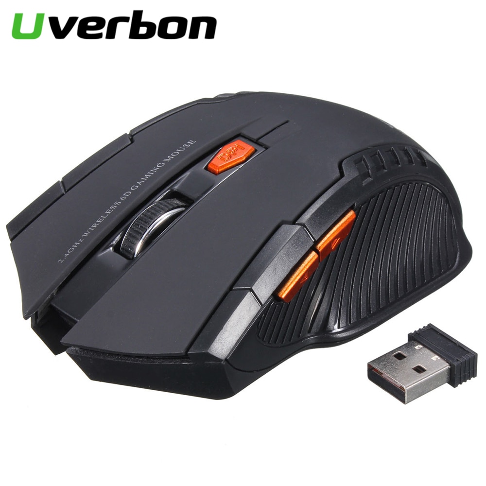 2.4G Gaming Mouse Wireless Optical Mouse Game Wireless Mice with USB Receiver Mouse for PC Gaming Laptops