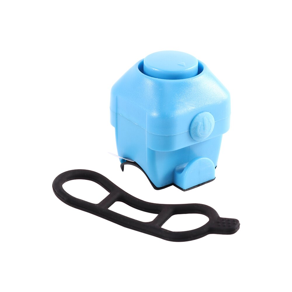 Sonnette puissante pour vélo électrique 130 dB, klaxon à fixer au guidon, accessoire d'avertissement sonore pour les cyclistes: blue