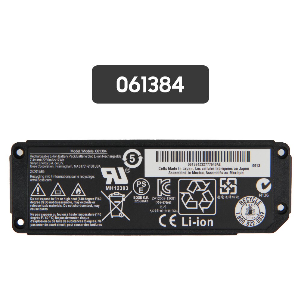 Lautsprecher Ersatz Batterie Für BOSE SoundLink Mini ICH Bluetooth 061384 063404 063287 061386 061385 batterie Original + werkzeuge freies: 061384 2230mAh