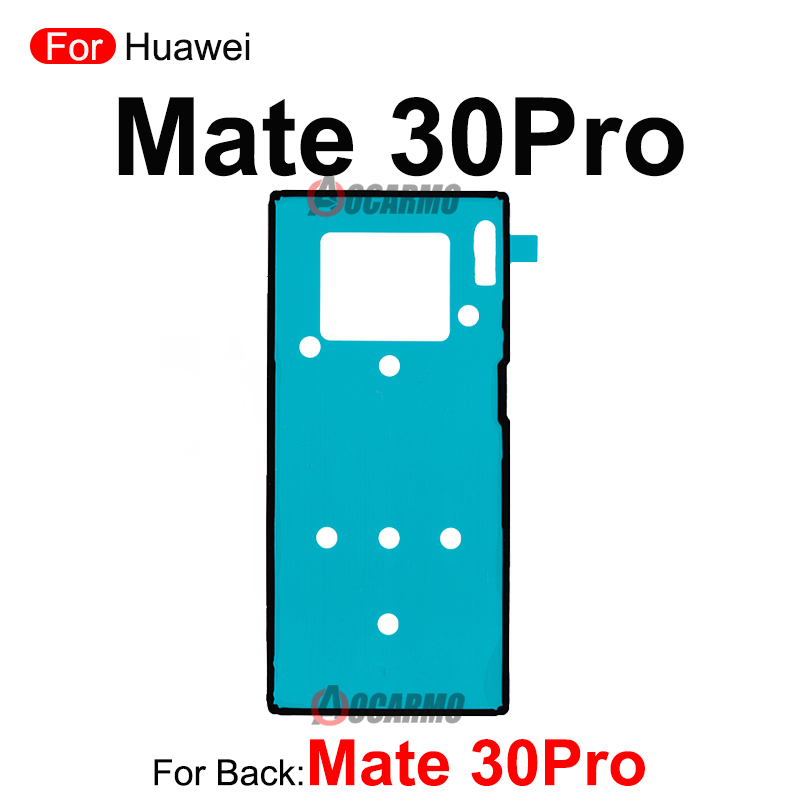 For Huawei Mate 10 20 30 40 Pro Rear Door Housing Mate 20Pro 30Pro Back Cover Adhesive Sticker Tape Glue Replacement