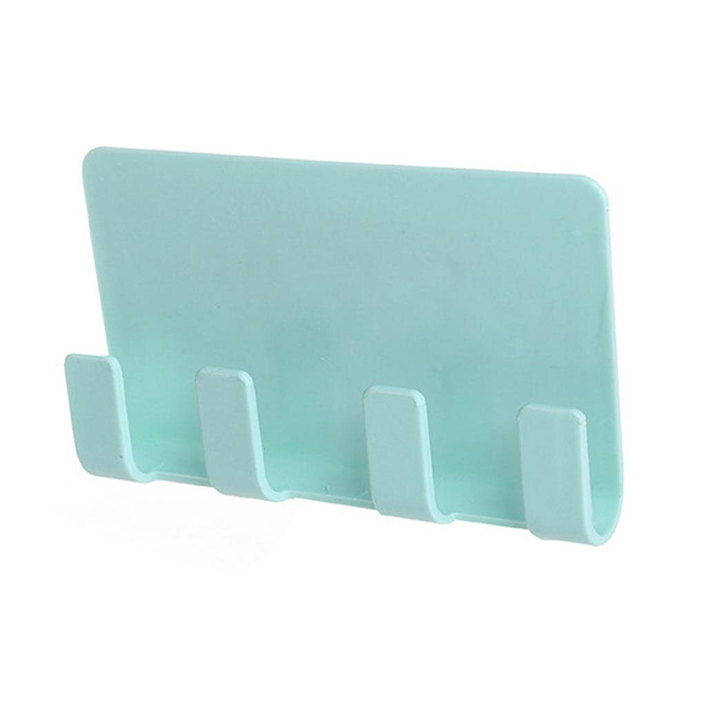 Phone Charging Holder Hook Socket Strong Sticky Adhesive Cell Phones Stand Rack Bathroom Hanging Shelf Razor Hanger: NO.1