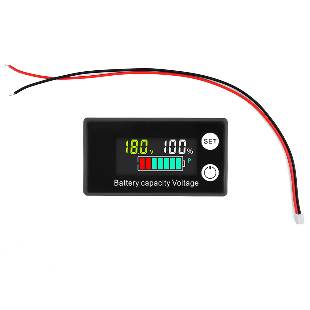 6133A Batteriekapazitätsanzeige DC 8V-100V Batterie Voltmeter Blei-Säure-Lithium LiFePO4 Auto Motorrad Voltmeter Spannungsmesser