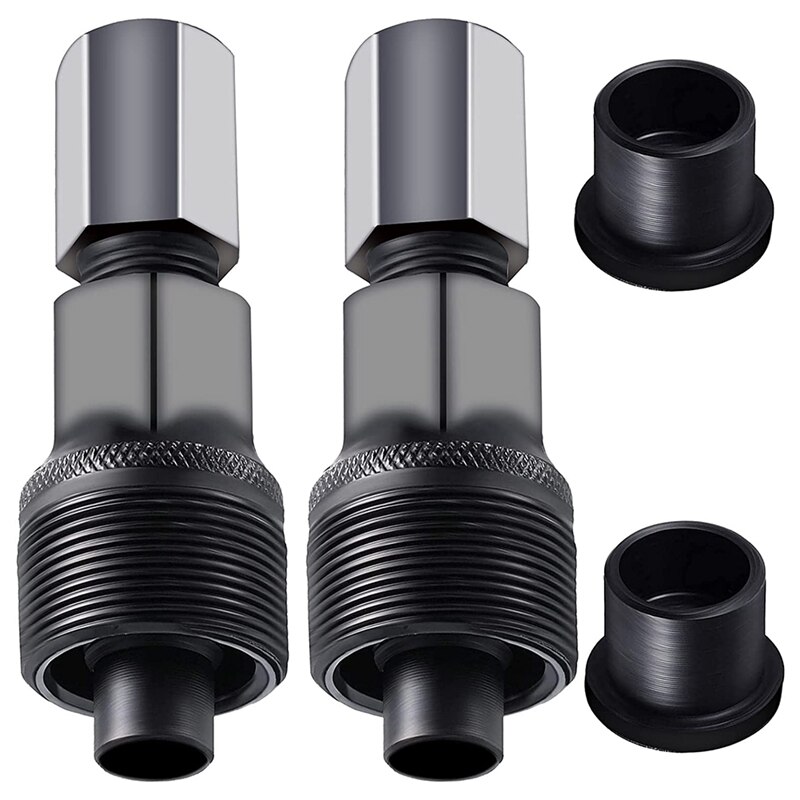 2 pc crank puller bicycle tool, bicycle crank puller remover crank arm puller tool compact crank puller bicycle accessory: Default Title