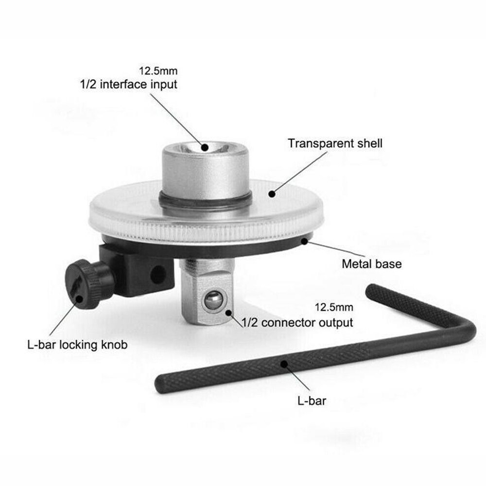 1/2 Inch Pro Torque wrench For Torque Wrench 0-360 Degrees 1PC