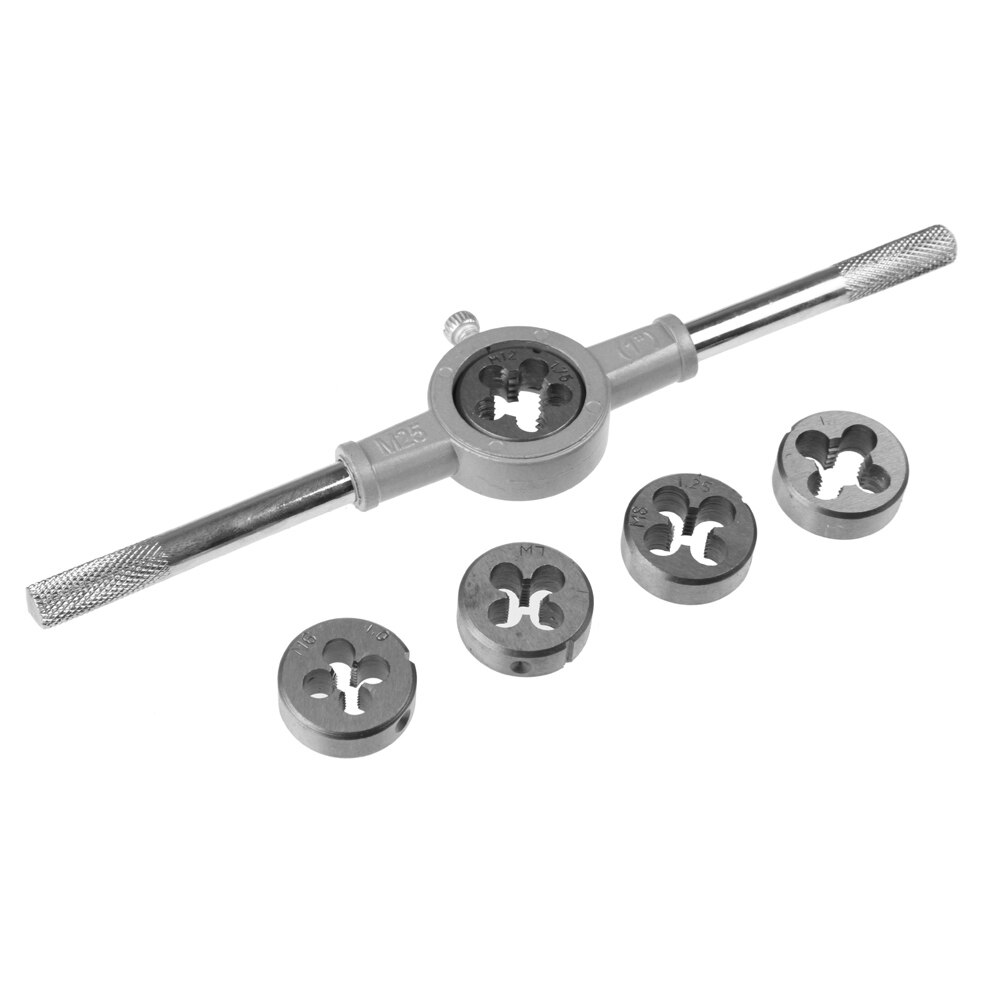 Multi-function Screw Tap Die Set External Thread Cutting Tapping Hand Screwdriver Metric Tap Mold Tool Multi-function Tool