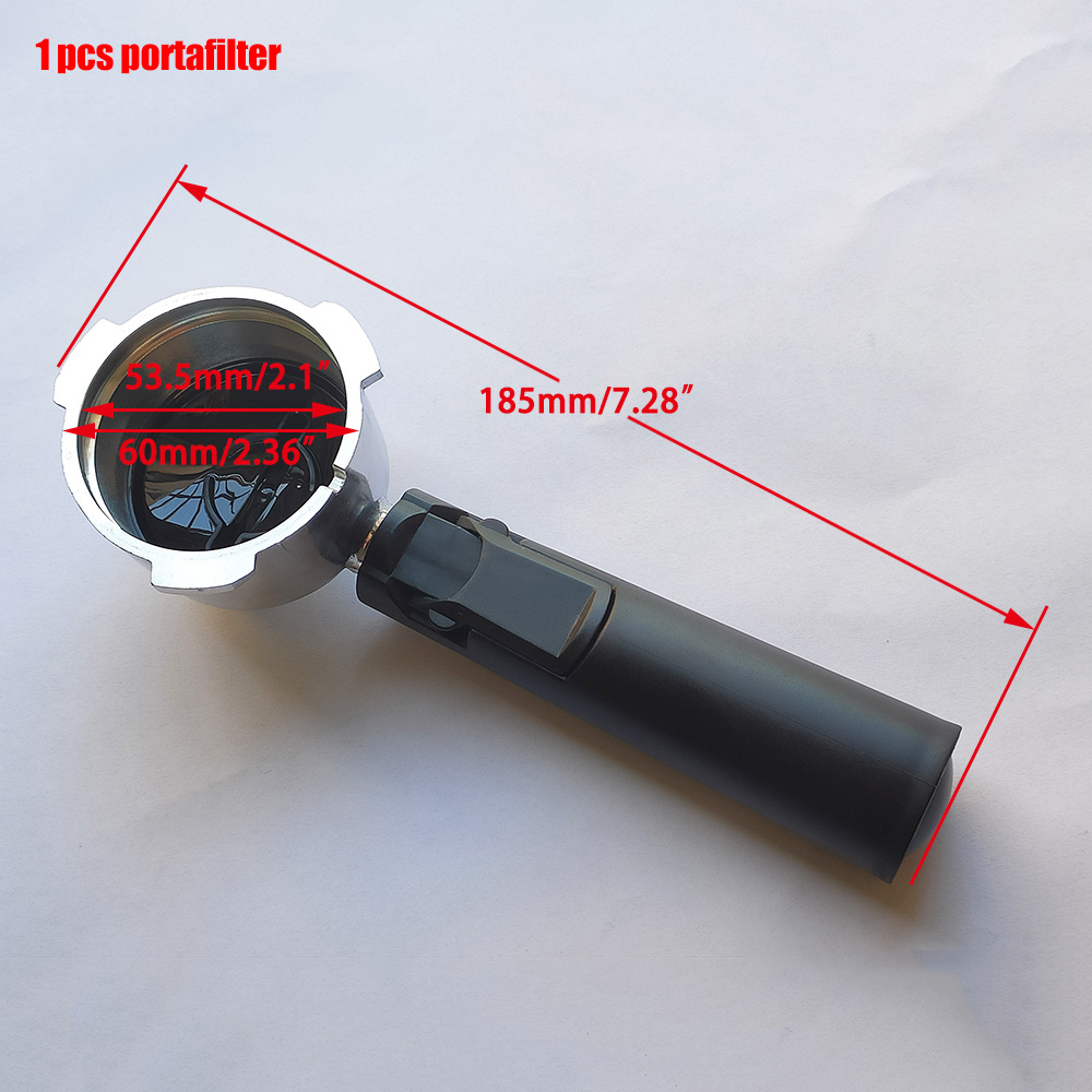 51mm Bottomless Coffee Reusable Filters Portafilter For Homix holder 60mm15-20bar for espresso coffee maker parts: Only portafilter