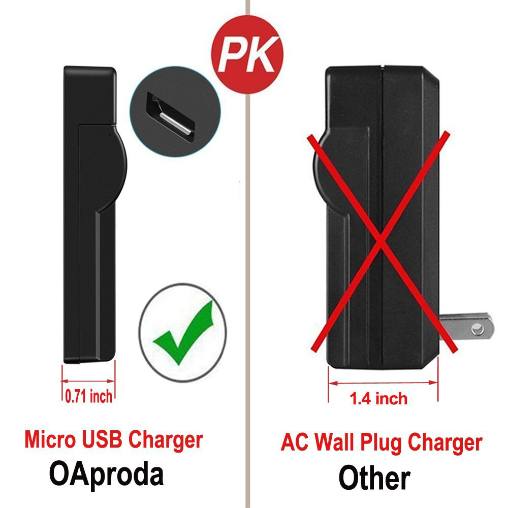 Chargeur de batterie USB pour Canon LC-E5E LC-E6E LC-E8E LC-E10E LC-E12E LC-E17 Chargeur de batterie
