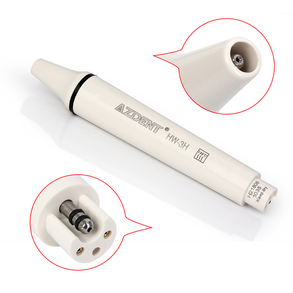 AZDENT détartreur piézo dentaire ultrasonique pièce à main HW-3H détachable adapté pour EMS pic dentisterie détartreur ultrasonique