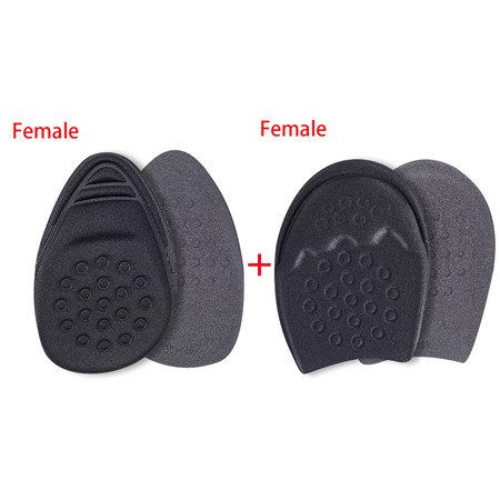 Women Men Pain Relief Forefoot Insert Half Insoles Non-slip Sole Shoe Cushion Reduce Padded Front Foot Pads for Shoes Inserts: A1