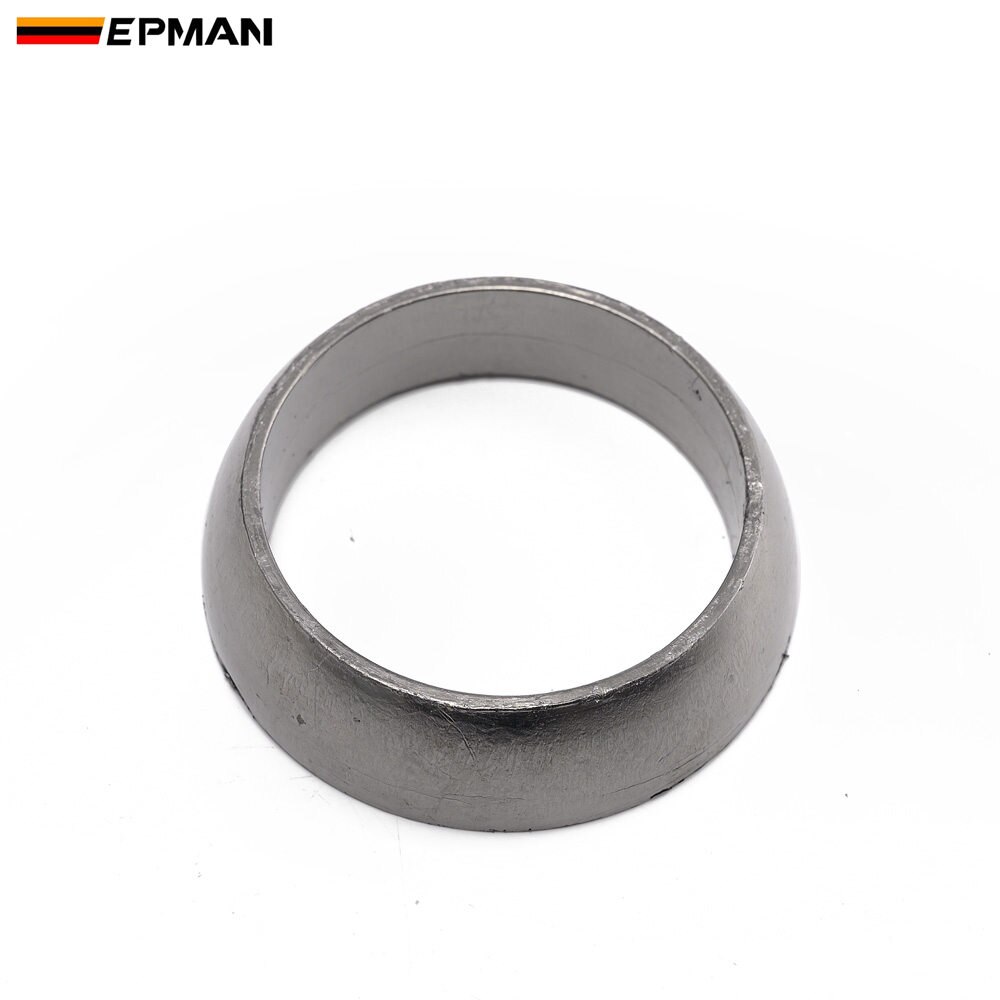 EPMAN Exhaust Muffler Donut Gasket Graphite Ring Exhaust Gasket Joint Sealer For Downpipe to Catback Donut Flange EPCGQ52