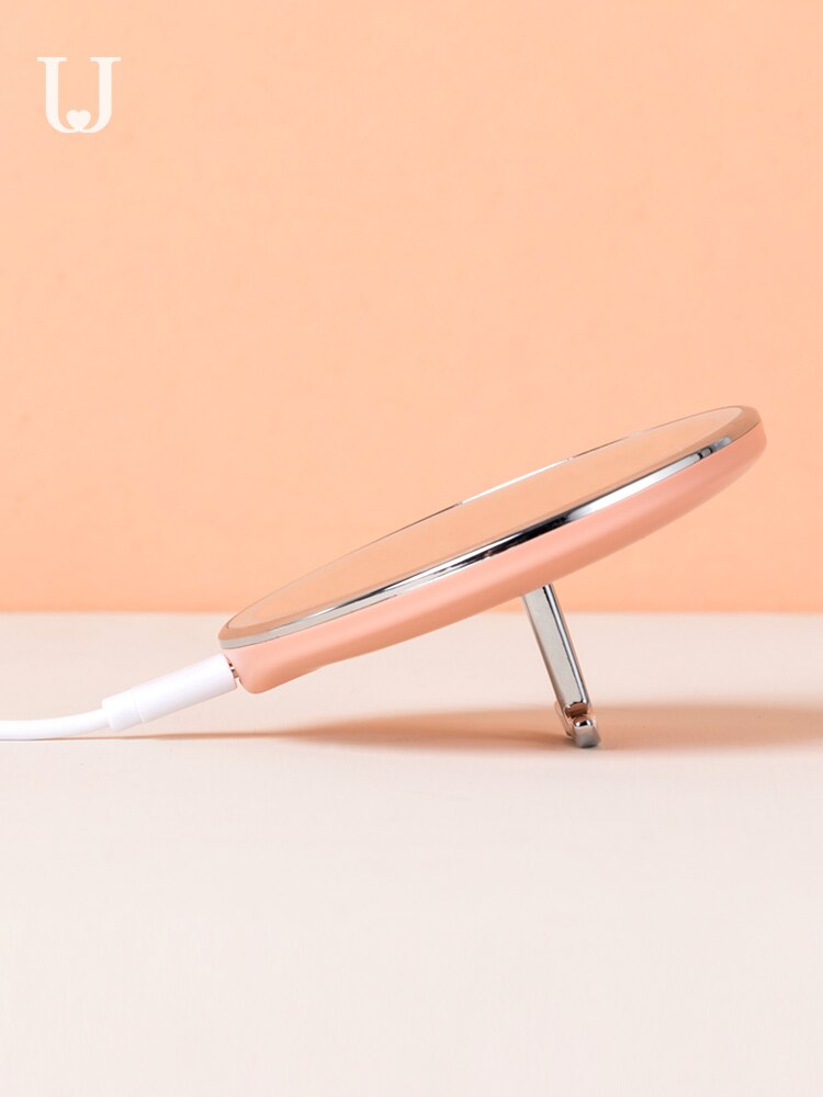 Xiaomi HD espejo de maquillaje con LED Color azul luz espejo cosmético Mini portátil Control táctil Sensing de belleza para la novia