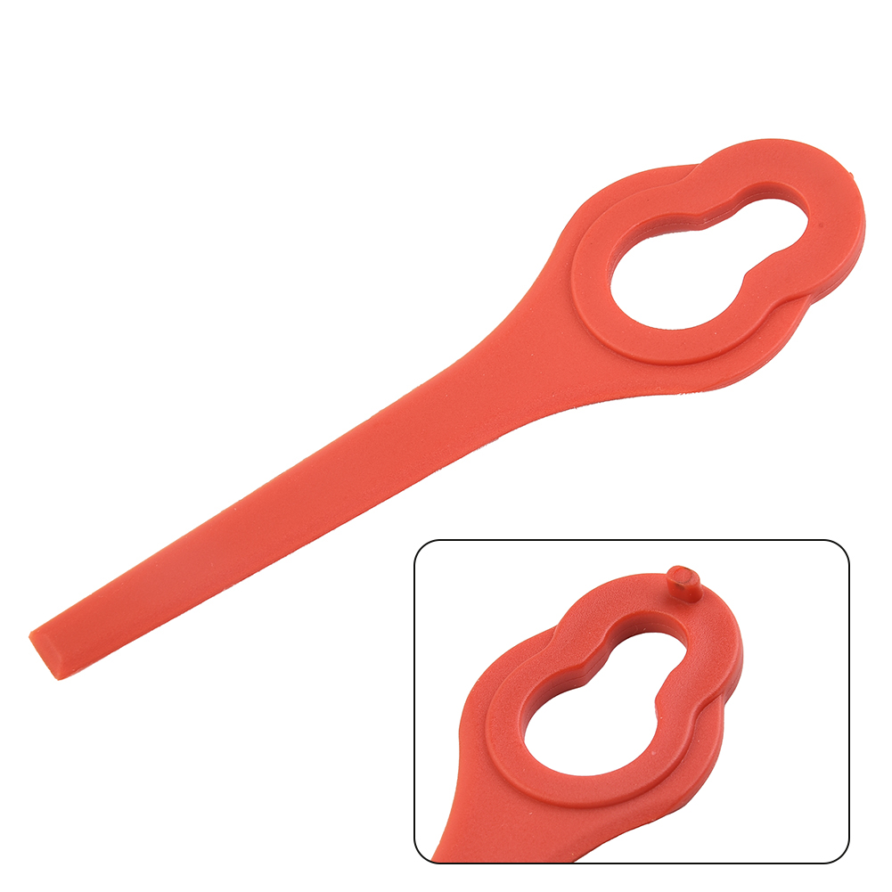 Lames de tondeuse en plastique 9.5x2.8cm, 10 pièces, pour Aldi Ferrex FAR 20-1 20V/40V, tondeuse à gazon sans fil, accessoires pour outils électriques