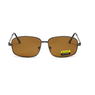 Universal Night Vision Glasses Sunglasses Men Outdoor Sport Sun Glasses Driver Goggles Black/Yellow Glasses for Night Driving: brown-Polarizer