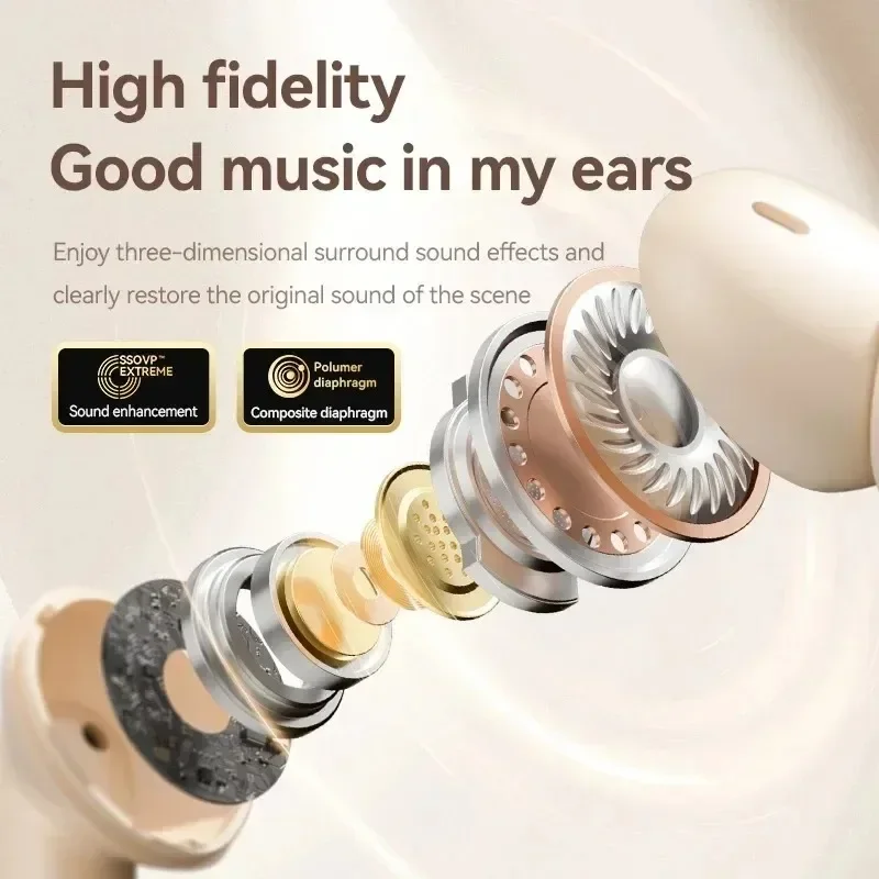 TWS S510 Wireless Bluetooth Headphones Music Call Earphones Waterproof Headset with Mic 895b Earbuds for All Smartphones