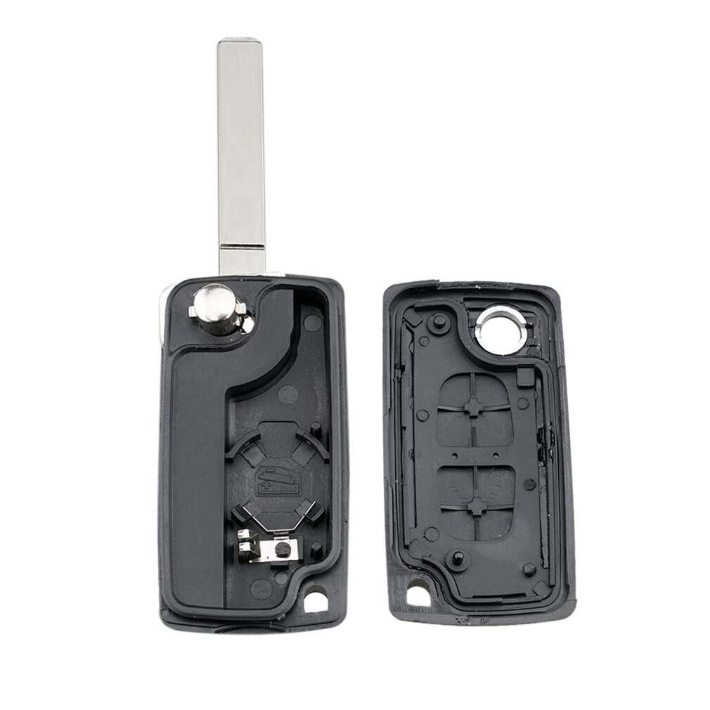 01A Past Citroen C3 Vervanging 2 Knop Afstandsbediening Sleutelhanger Shell Case Ce0536 Va2 Sleutelhanger Case Shell Cover Sleutel protector