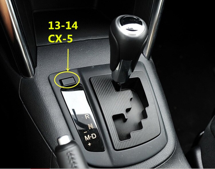 Car Shift Lock Release Cover for Mazda CX-5 -15 Gear Shift Panel Cap