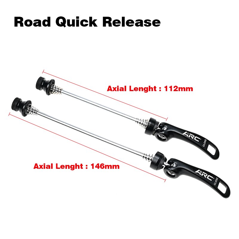 Arc 1 Paar Mtb/Racefiets Hub Quick Release Staal Spiesjes Aluminium Mult-Kleur Mountainbike Hub spiesjes Fiets Deel