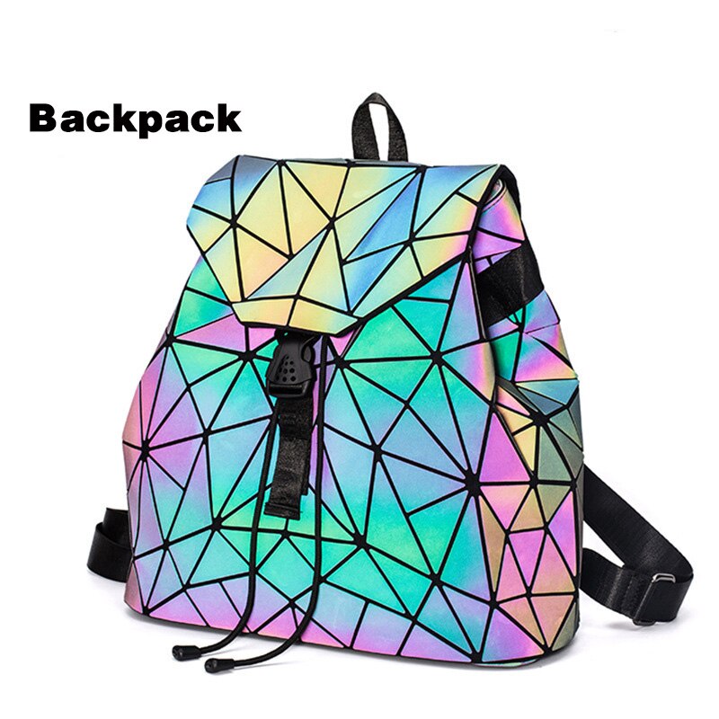 Ensemble géométrique variable sac à main lumineux sac à bandoulière sacs de luxe pour femme sacs à main de luxe femmes sacs concepteur: Backpack