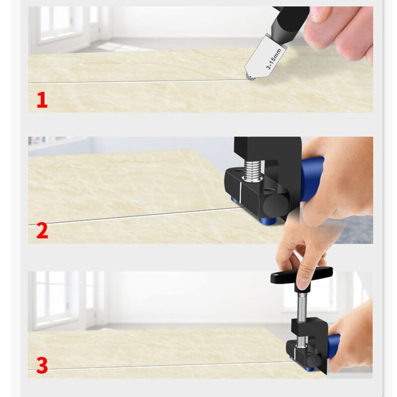 Manual Tile Cutter for Cutting Ceramic Tiles Glass Tile Opener Construction Tool