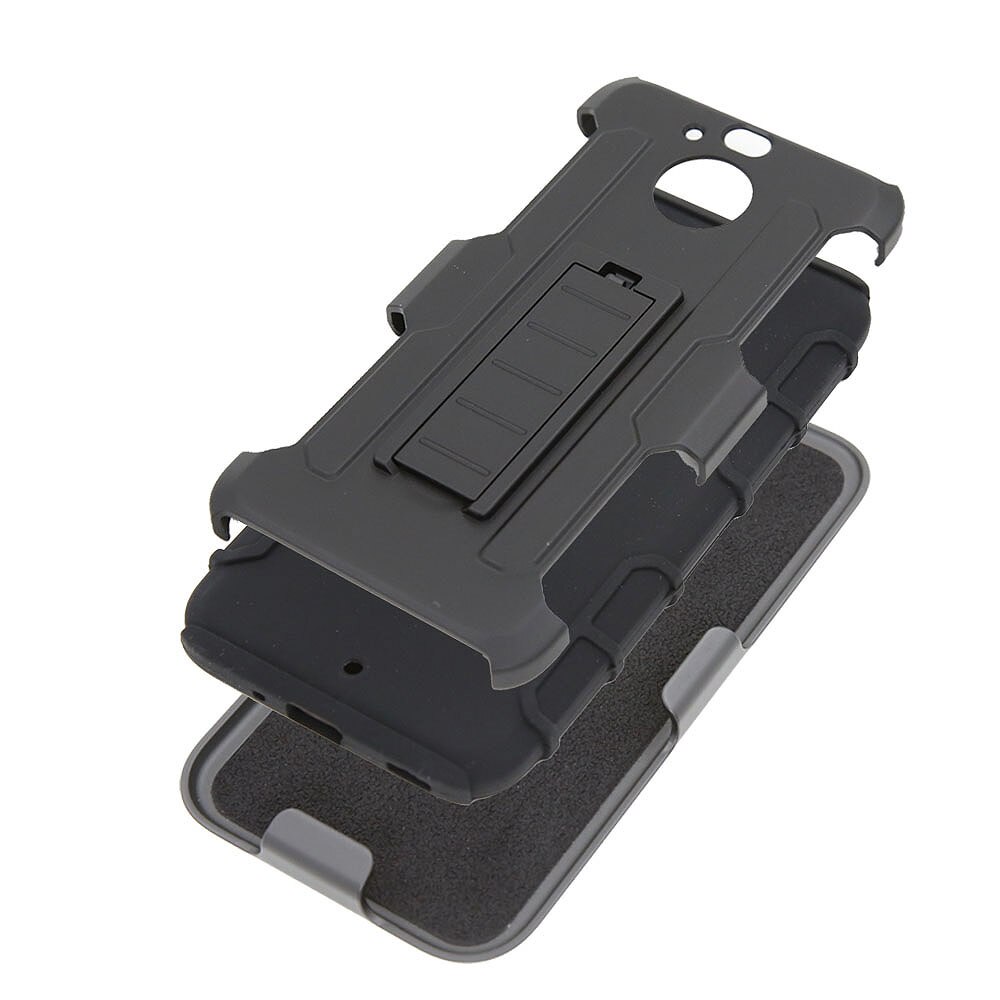 Heavy Duty Hybrid Robuste Durable Rüstung Fall Fundas Stoßfest Holster Gürtel Clip Harte Telefon Abdeckung Fall Für HTC Bolzen /10 Evo
