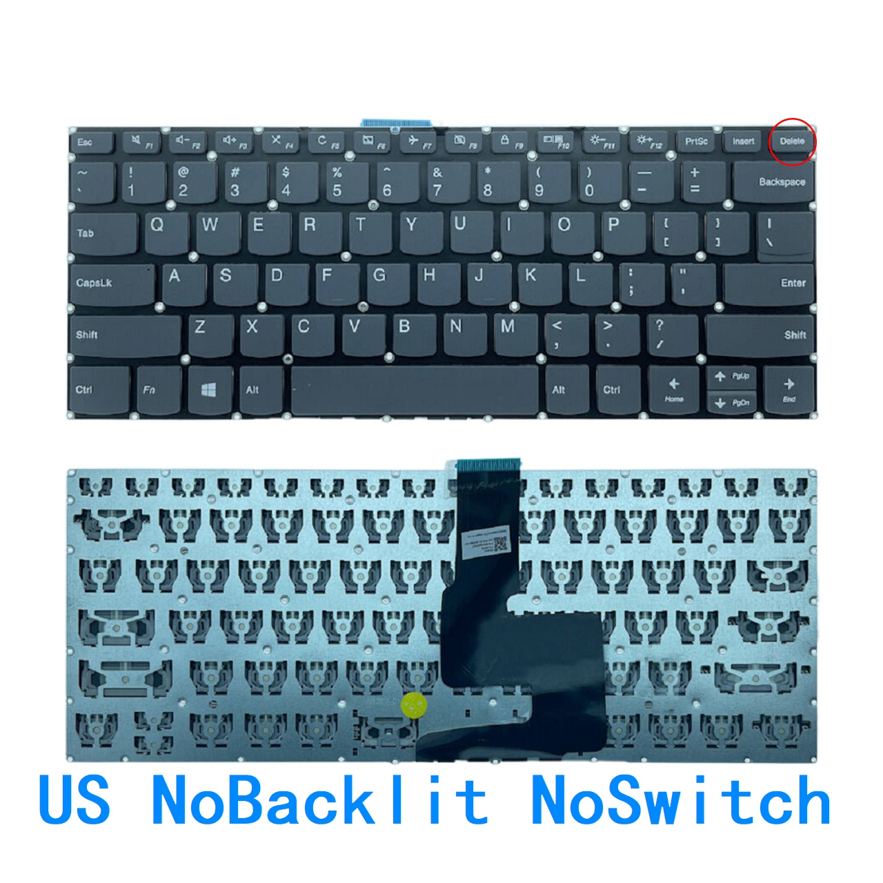 nas RU SP UK AR BR Podświetlana klawiatura robić Lenovo IdeaPad 320-14 320-14ISK 320-14IKB 320-14AST 320S-14IKB 330-14 V330-14 V130-14 120: czarny