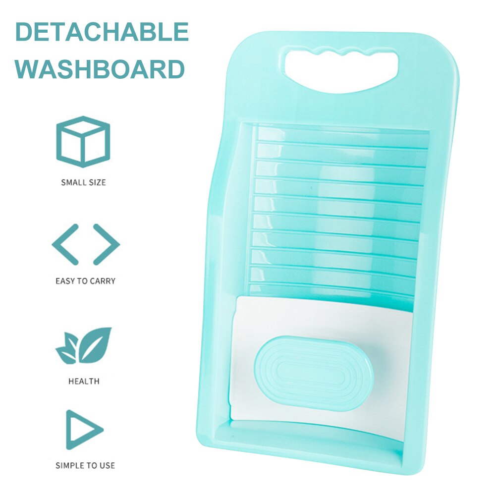 Durable Detachable Home Cleaning Tools PP Underwear Clothes Multifunction Travel Portable Washboard Socks Bra Nappy Hand Wash