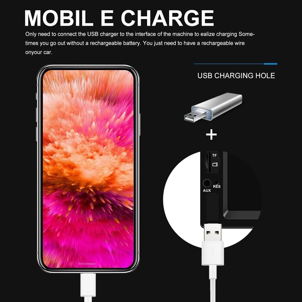 Autoradio 7" Double 2 DIN Head Unit Car Stereo MP5 Player Touch Screen Radio FM/USB/AUX