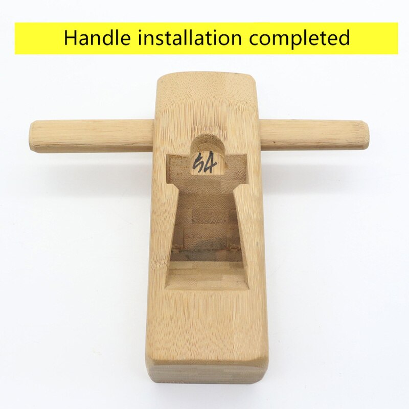 Carpenter's Tool 400mm Bamboo Hand Planer Carpenter's Planer Edge Planer Handle Polishing Planer