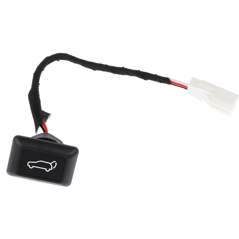 Universal- Auto Heckklappe Schalter Elektrische Heckklappe Stamm Freisetzung Schalter Auto Heckklappe Stamm Schalter Chrom Kraftstoff Panzer Tür Schalter