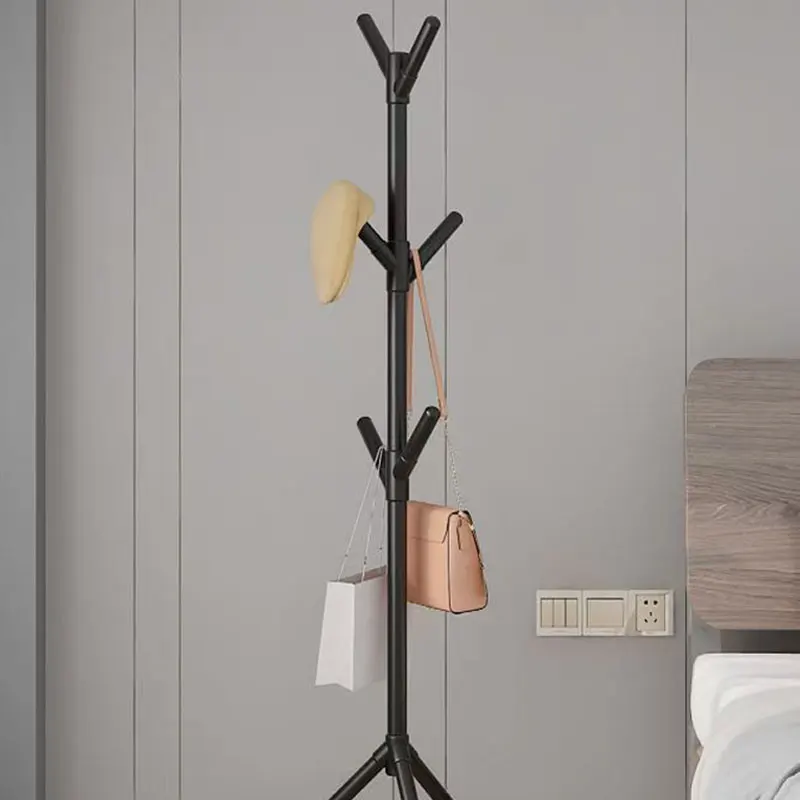 Perchero móvil de pie con múltiples ganchos, forma de rama de árbol y práctico perchero para el hogar, sala de estar, almacenamiento de ropa