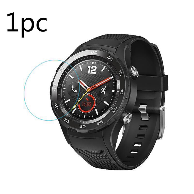 2pcs 35,5mm Für Huawei Uhr GT SmartWatch Gehärtetem Glas Bildschirm Film Schutz Anti Explosion Anti-shatter Bildschirm schutz Film: 1pc