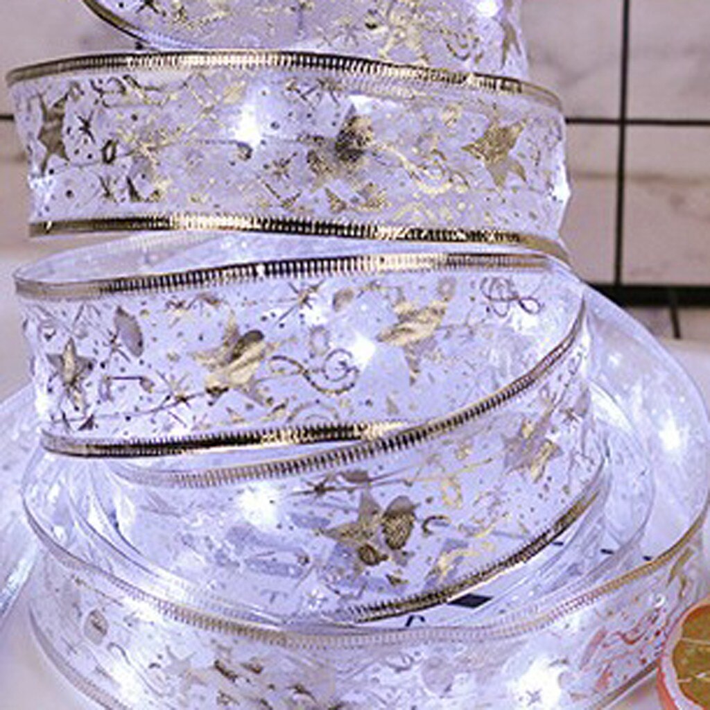 40 LED 4M Ribbon Window Curtain Lights String Lamp House Party Decoration Striking Glow Wire String Light