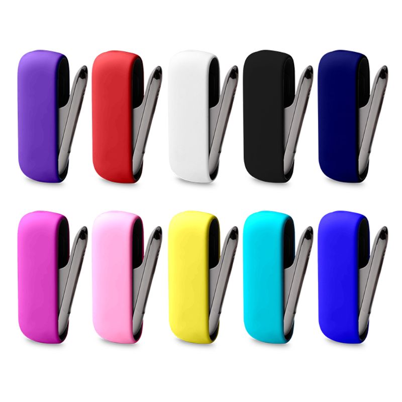 Mini Portable Soft Silicone Protective Cover Slim Thin Carrying Case for IQOS 3.0 Cigarette Accessories