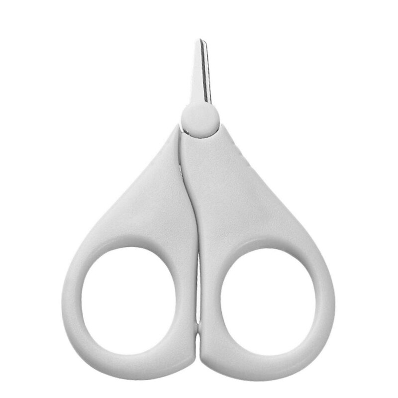 Baby Ronde Tip Veiligheid Manicure Nail Schaar Rvs Ideale Douche