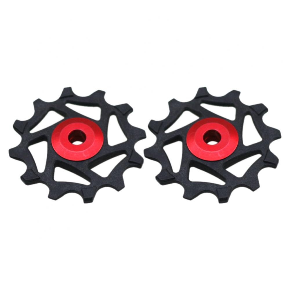 Lot De 2 Poulies De Dérailleur Arrière En Acier Inoxydable - Boulons M5 X 16 Mm - Compatible 9/10/11 Vitesses - Pour Réparation Et Upgrade Vélo