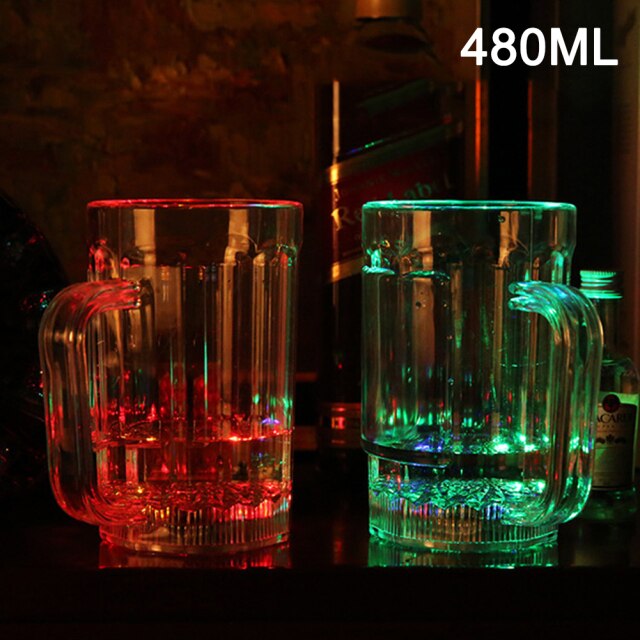 Die leuchtende tasse ist eine helle LED-blitz tasse mit wasser und farbe sensor farbwechsel tasse Neue Drachen tasse регулятормощности: Straight cup