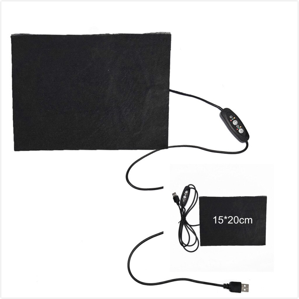 5v verwarmingskussen handwarmer usb verwarmingsfolie elektrische winter infrarood koorts verwarmingsmat koolstofvezel