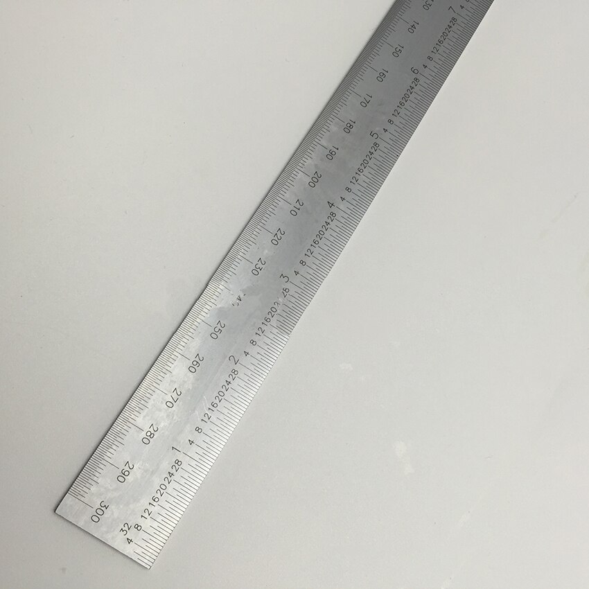300MM Combination Square Angle Ruler Stainless Steel Universal Bevel 180 Degree Angle Combination Square Protractor Ruler