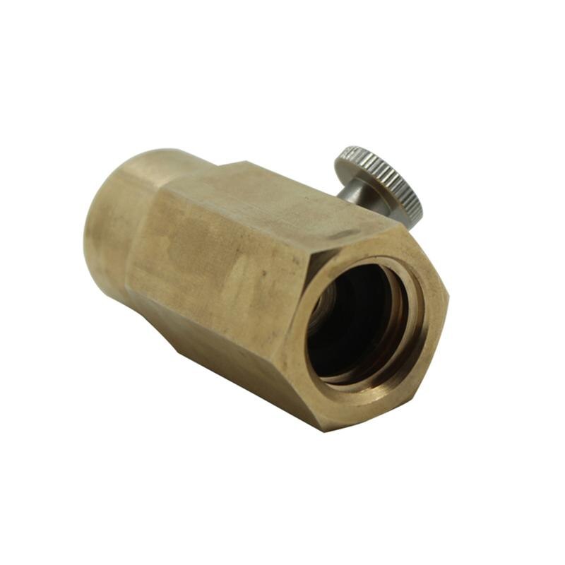 Adaptador de TR21-4 a CGA-320 conector de tanque de CO2 para máquina de agua espumosa