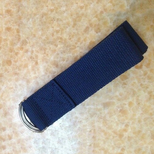 180cm Sport Yoga Stretch Strap Belt Gym Waist Leg Fitness Adjustable Belt Yoga Training Fitness Sporting Accessories: Blue