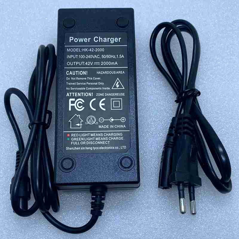 Carregador superior 54.6v 2a para 48v li-ion bateria carregador dc soquete/conector para 48v 13s bateria de lítio ebike eua plug
