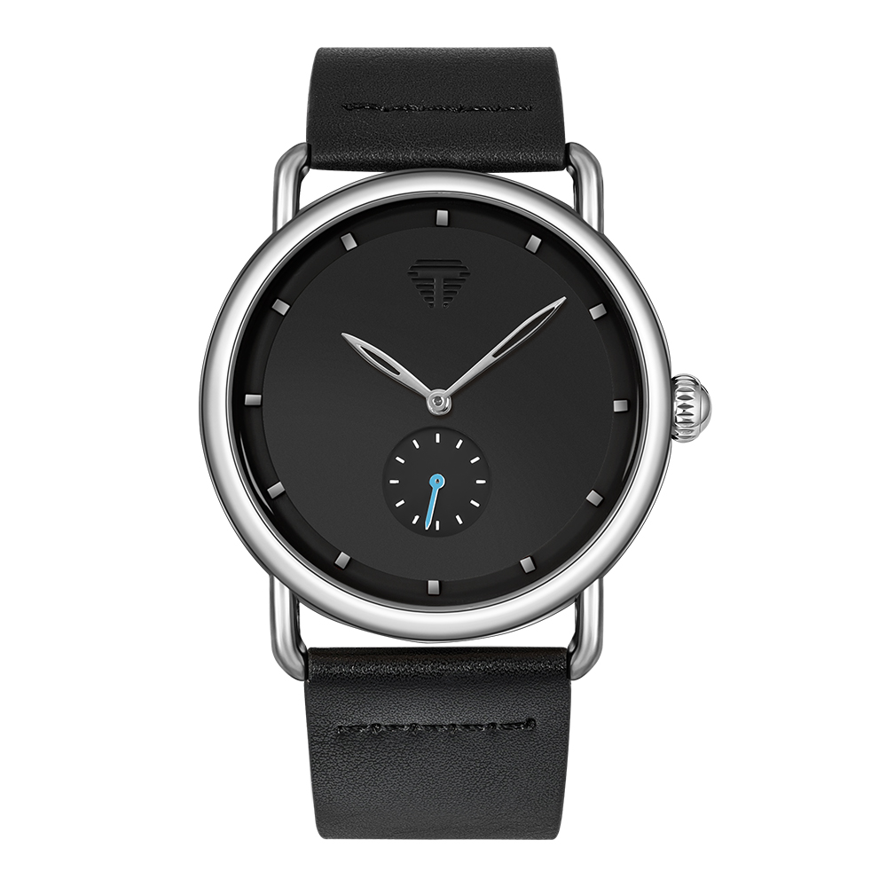 TOMI – montre minimaliste pour hommes, classique, cadran rond, à Quartz, polyvalente, de , de Festival: Argent
